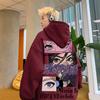 Heavyweight Fleece Hoodie Winter Streetwear Loose Fit Casual Sport Sweatshirt Students