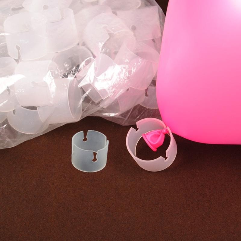 50pcs Arch Balloon Circular Ring Buckle Wedding Opening Mall Door Bracket Ring Buckle Manufacturing Accessories