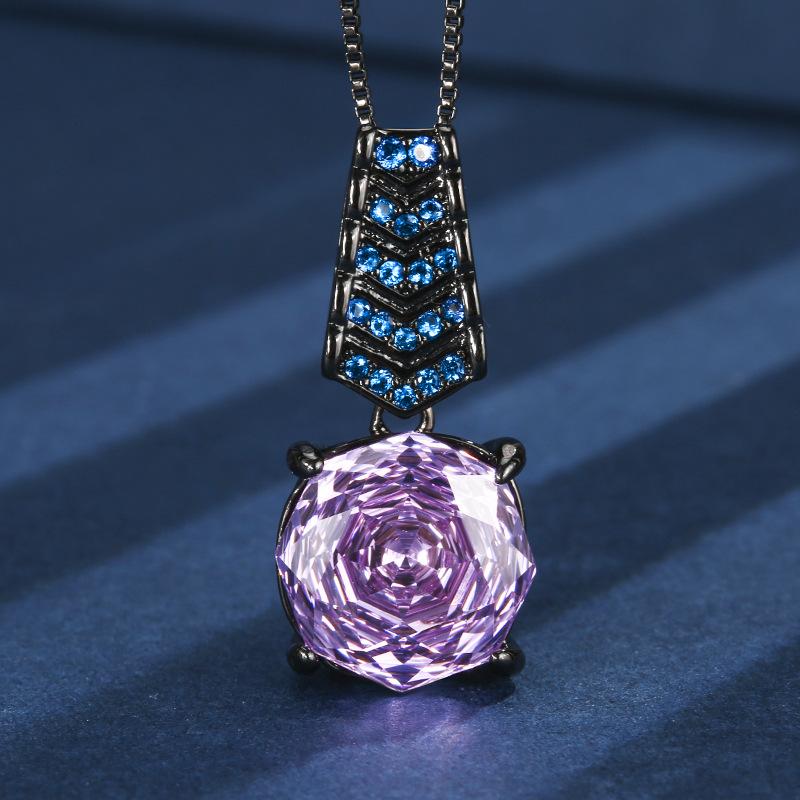 Schmuck Kupferboden Vergoldet Roland Temperament Leichter Luxus Set Hauptstein 14-12Mm