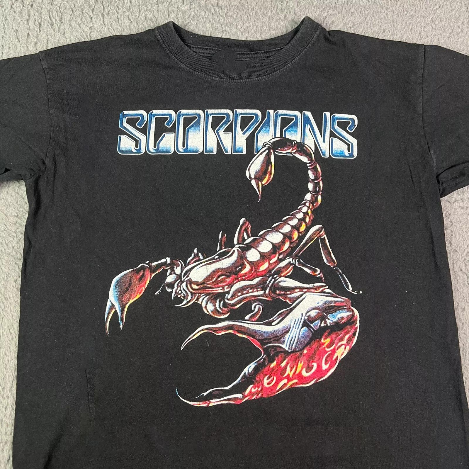 Scorpions Tour Band Collection All Size Short Sleeve Unisex T-shirt BM361 S
