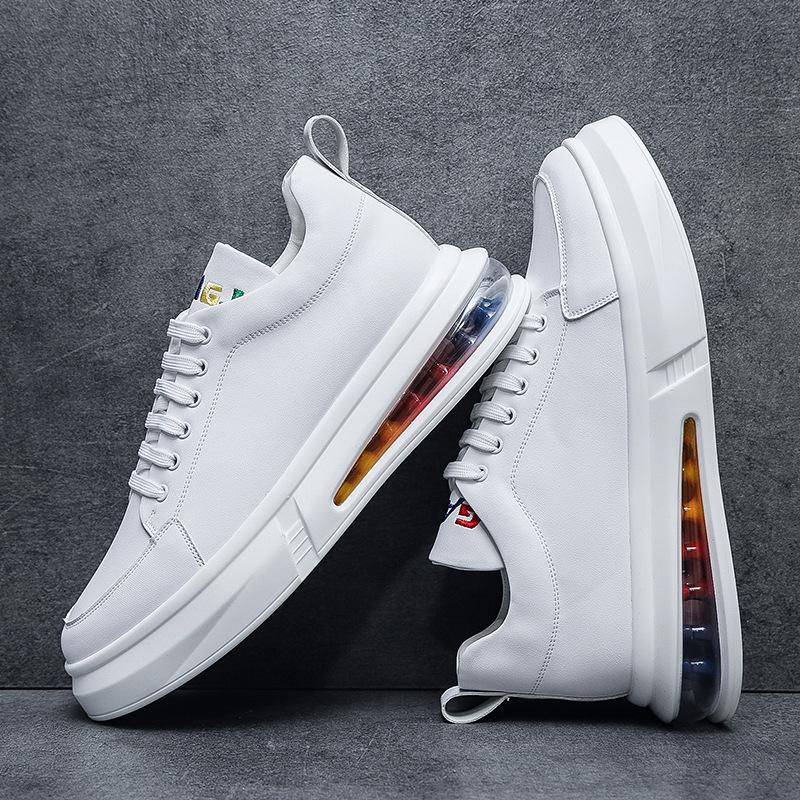 

Мужские белые модные кроссовки на радужной подошве с воздушной подушкой 40