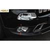 For Jeep Cherokee 2014 2015-2018  2PCS Chrome Front Fog Light Lamp Cover Trim