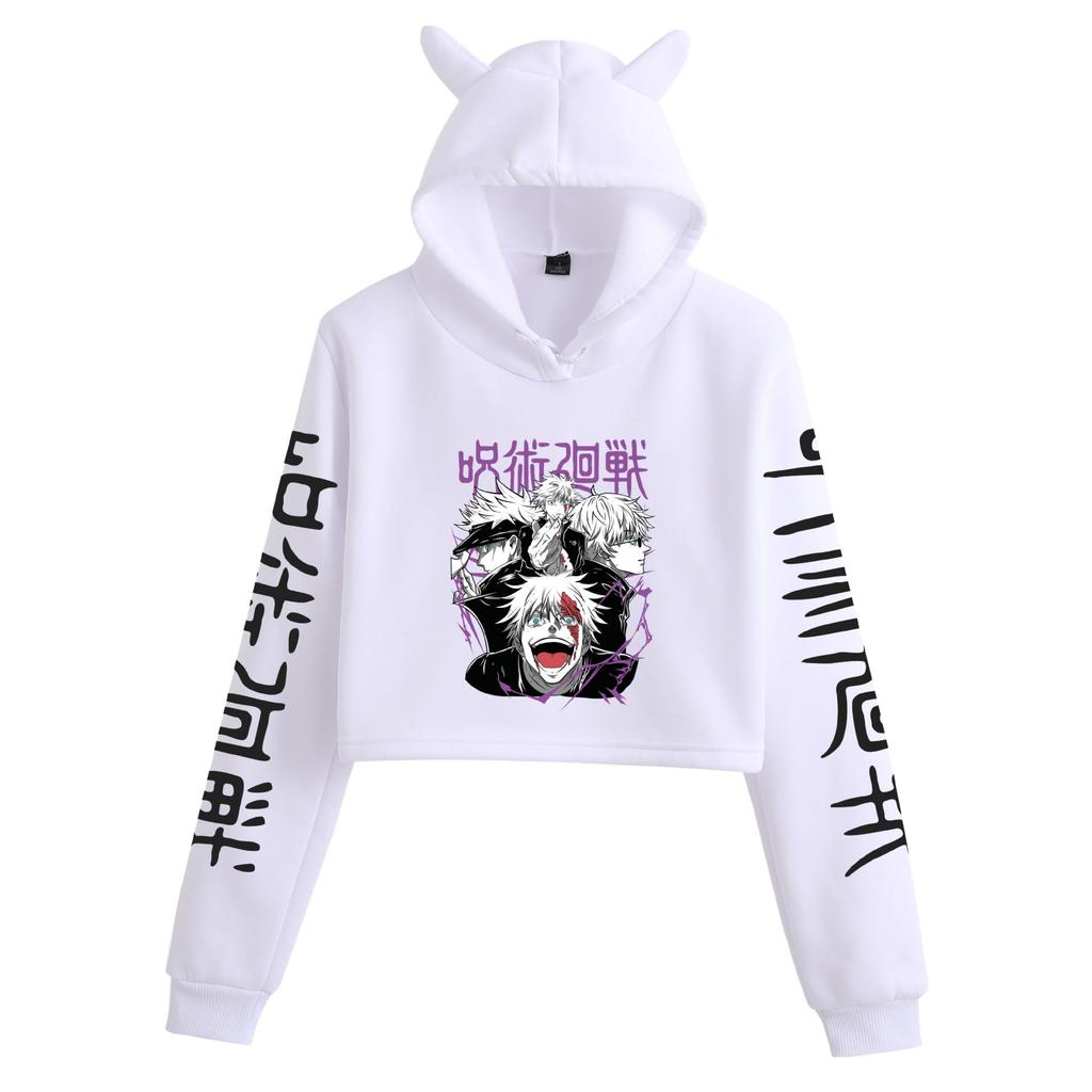 Jujutsu Kaisen Women's Cat Ear Hoodie