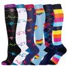 Unisex 6 Paar Kompressionssocken-Set zum Laufen & Radfahren