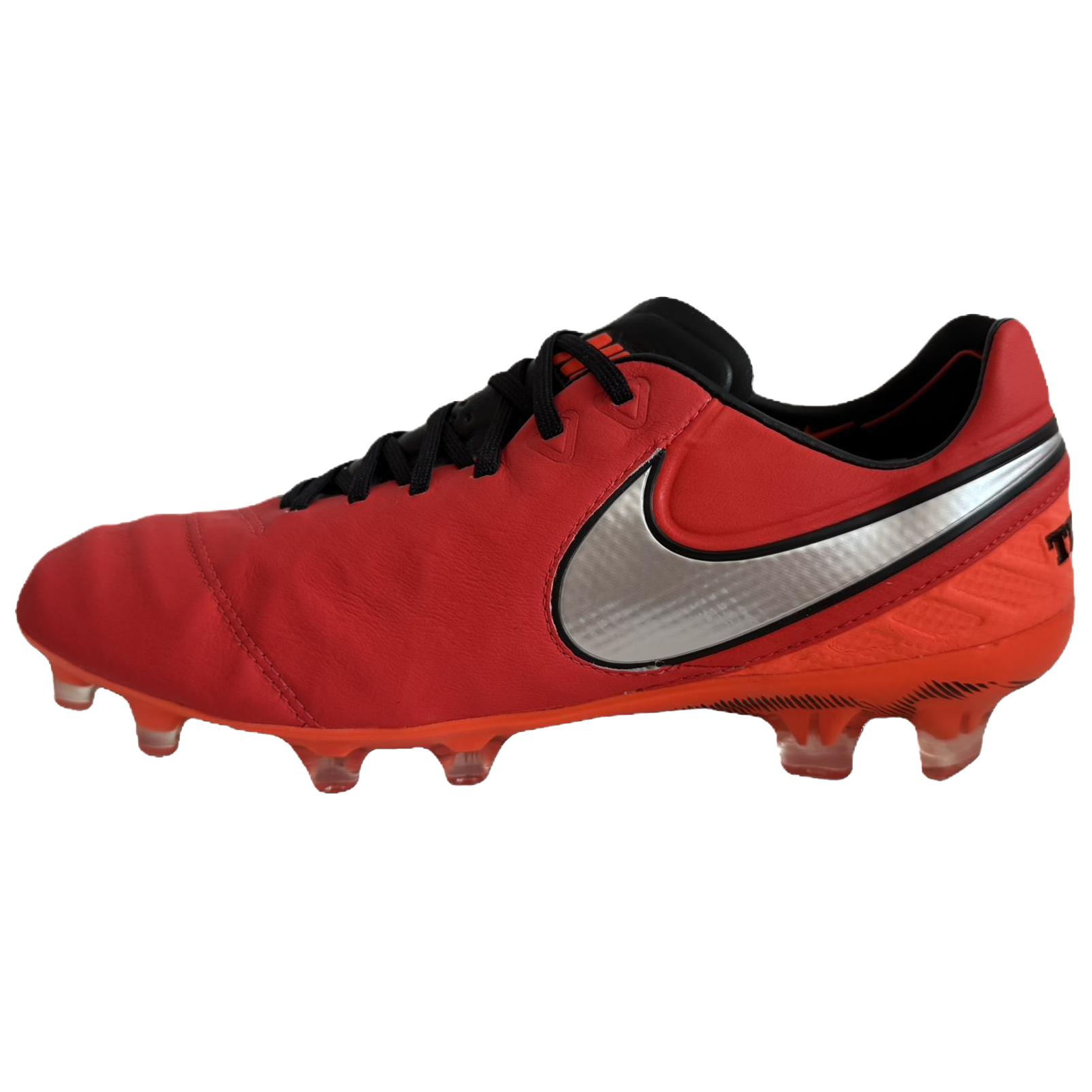 

Nike Tiempo Legend 6 Comfortable Soft Soccer Shoes Unisex Soccer Shoes Red 819177-609 41