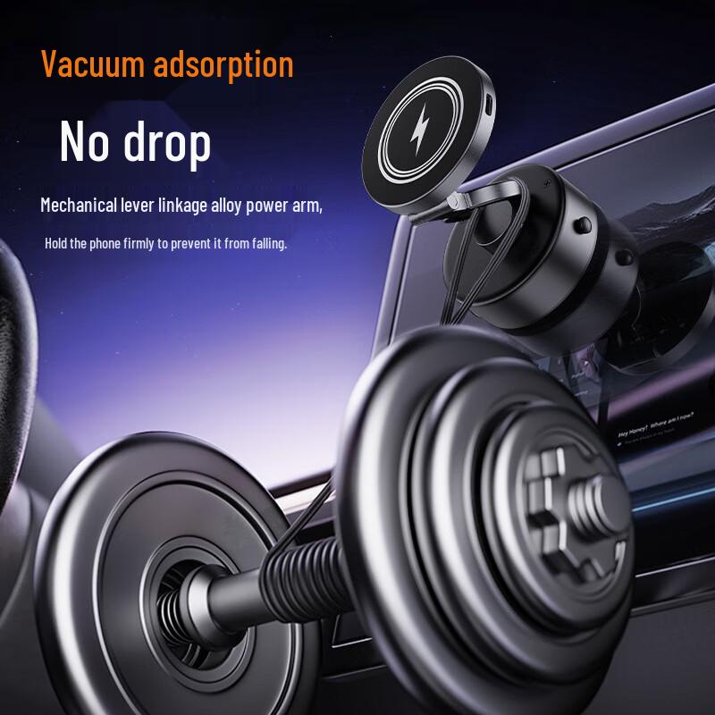 MagSafe 15W Wireless Fast Charging Car Phone Holder