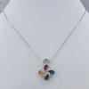 Sace Gems Colliers de luxe avec pendentif Tourmaline colorée en argent Sterling 925 pour femmes, bijoux fins scintillants, cadeau d'anniversaire