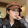 Korean Style Retro Berets Hat Octagonal Painter Cap Casual Vintage Newsboy Cap  Girls
