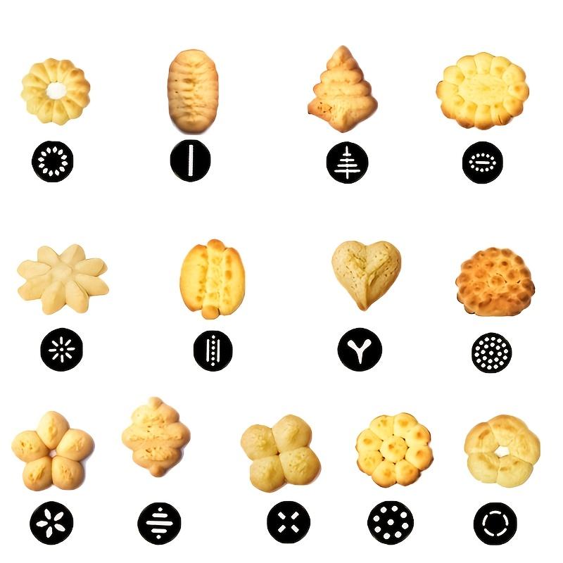 13 stk førsteklasses kakekokersett i rustfritt stål - bakeform, klemme og rørpistol - perfekt for hjemmelagde kaker og baking
