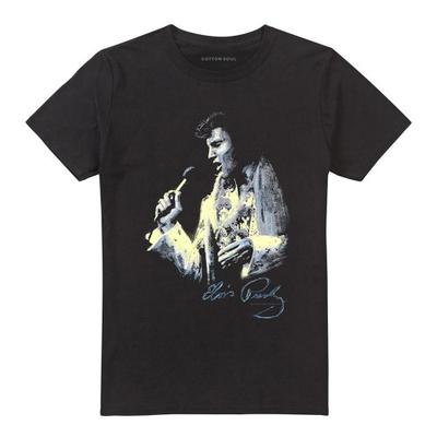 Elvis Presley Unisex Adult King Painted T-Shirt