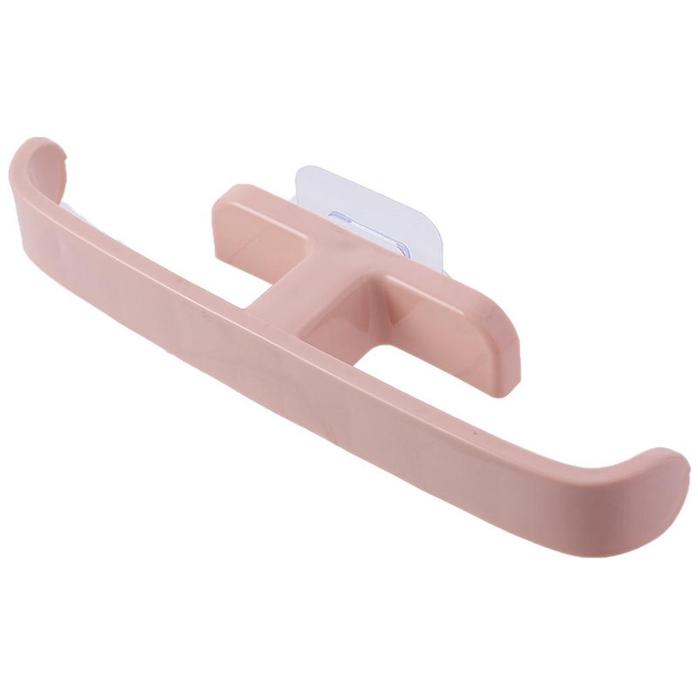 

Saving Family Towel Holders Bathroom Shelf Shoe Organizer Slippers Hanger Storage Box Shoe Rack рожевий