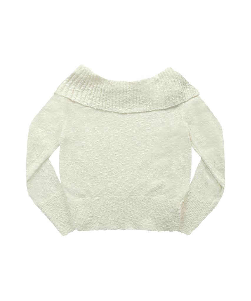 Aejeuon Kira Off-Shoulder Knit / Ivory