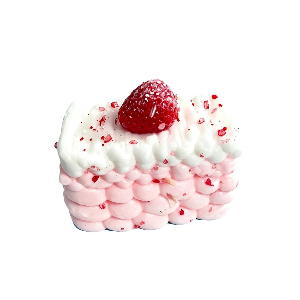 Food Grade Silicone Strawberry Cream Stack Stress Relief Toy For Kids And Adults