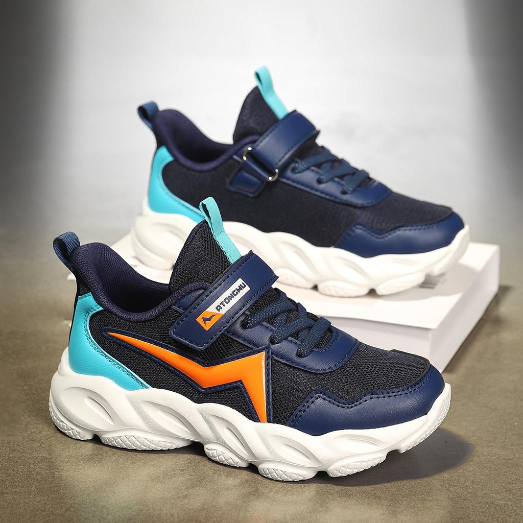 Kids Junior Breathable Mesh Running Shoes Lightweight Sport Sneakers for School Walking Training and Play Sizes 29-40