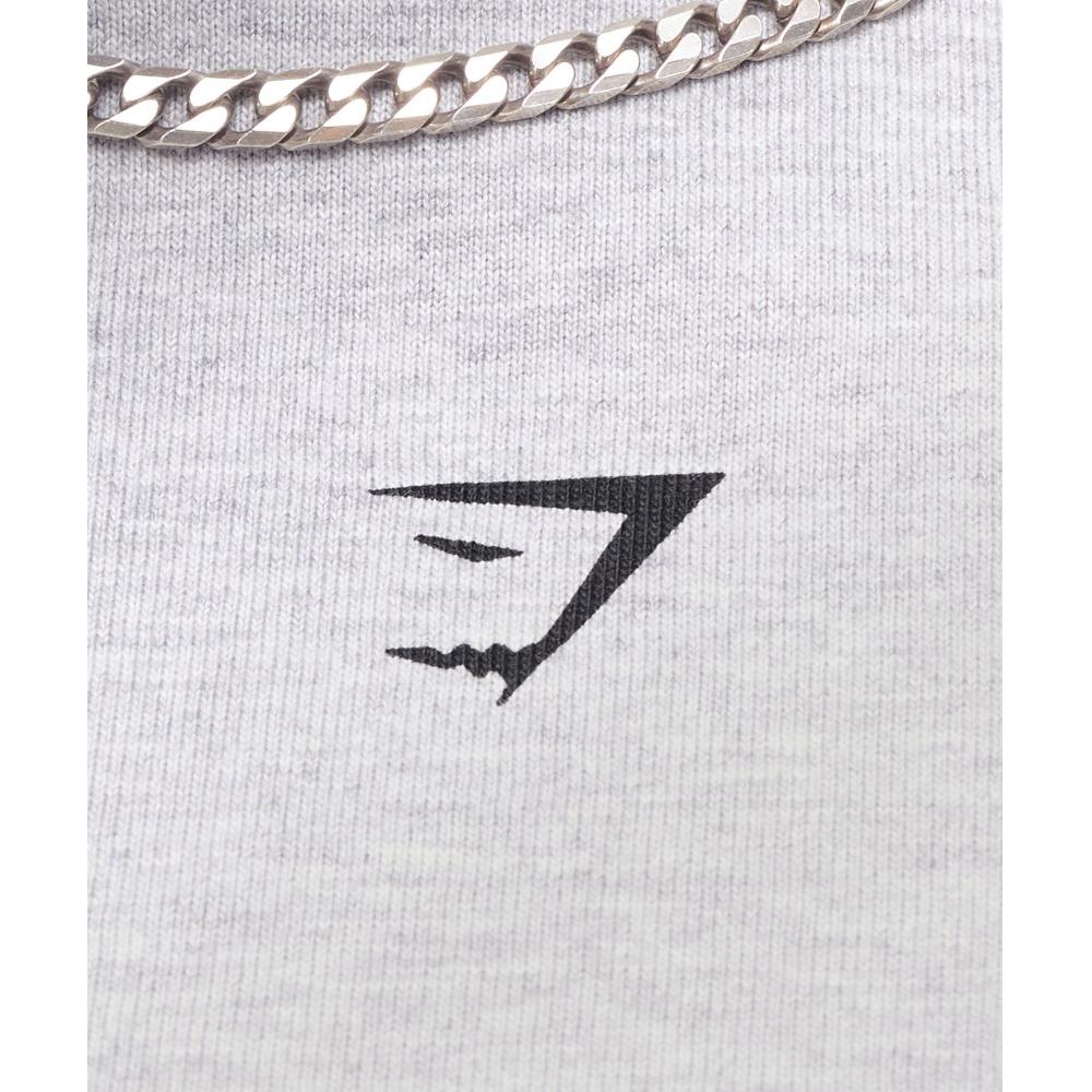 Gymshark Heavy Duty Tank Light Grey Core Marl A2b9h Gbcn