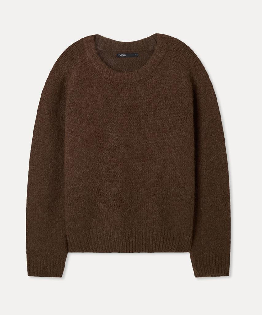 MIXXO Hairy Loose Fit Round Neck Pullover_Miwkafv9Ss