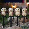 Solar Owl Garden Landscape Light - Outdoor Decorative Street Lamp