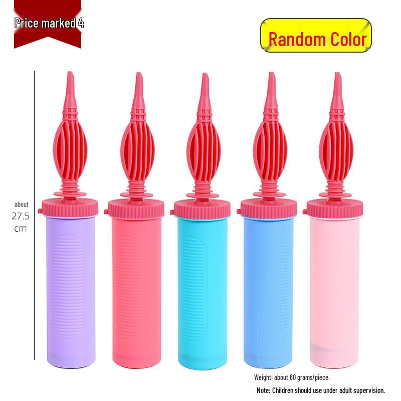 Latex Aluminum Balloon Pump: Manual Inflatable Air Pump for Balloons and Swimming Rings