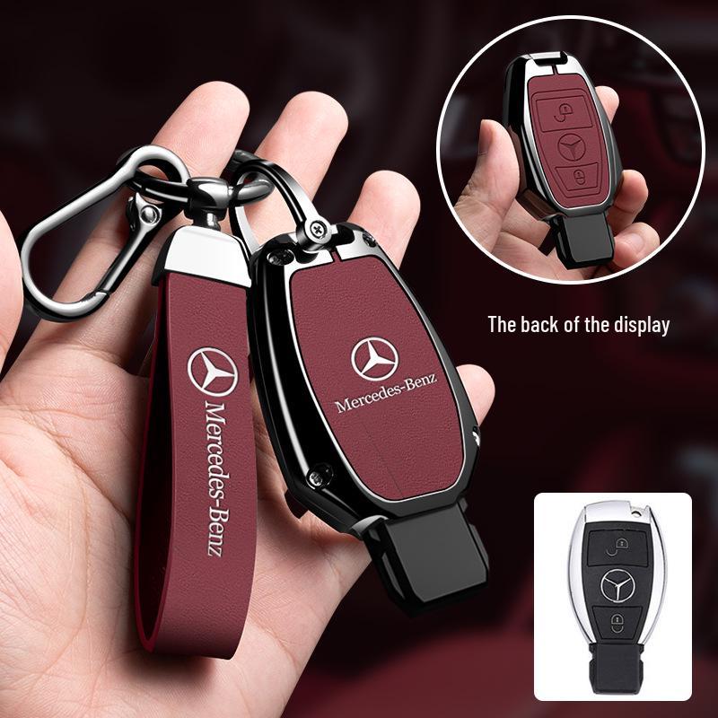 Mercedes High-End Schlüsselhülle für E300L, C260L, GLC, A200L, GLB, GLE