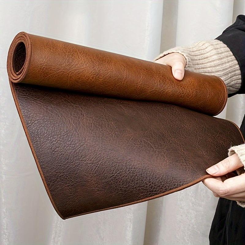 

1 шт. Шкіряний чайний столик Водонепроникна доріжка для столу Нова китайська дзен-чайна скатертина Побутова світла Високоякісна суха чайна підносна подушка 30cmX50cm