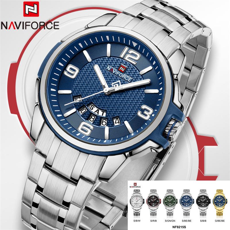 Men Wristwatch Top Brand Luxury Waterproof Watch Original Stainless Steel Sport Military Quartz Male Clock Gift