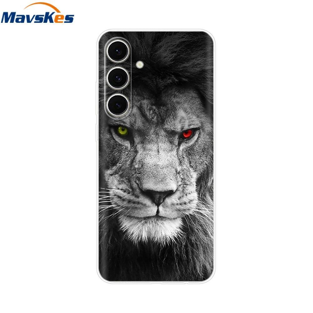 Soft Clear TPU Case For Samsung S24 FE Case Silicon Bumper Shockproof Back Cover For Samsung Galaxy S24 FE Ultra Plus S24FE S24+