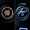 Engine Start Button Power Button 3D Crystal - Compatible with Toyota Vehicles such as 40 Series Alphard, Vellfire, Land Cruiser 250, 80 Series Harrier