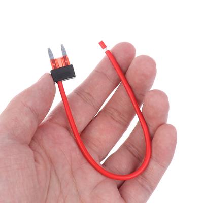 1 szt. Samochodowy uchwyt bezpiecznika Adapter odgałęźnika Add-A-Circuit Mini Atm Apm Bezpiecznik płytkowy Mini Proste urządzenie zabezpieczające 12V 10A 15A 20A