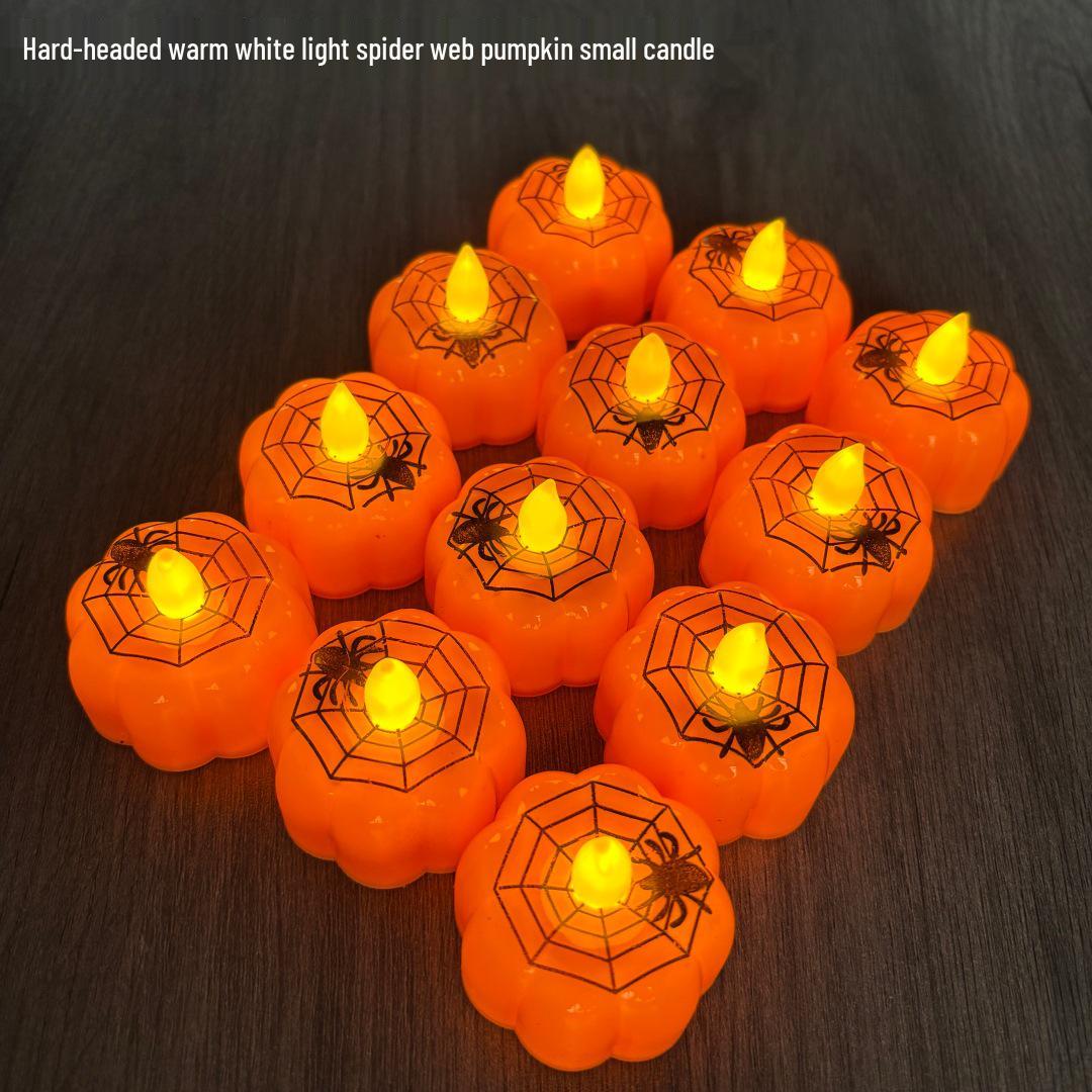 LED Halloween Pumpkin Lantern Decoration - Luminous Atmosphere Ornament