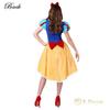 [R-Dream] Snow White Costume Adult Dress Halloween Fancy Dress Outfit Cosplay Mermaid Skirt Snow White Princess Costume Women's (L Size)