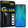 For Xiaomi Redmi Note 8 Pro 6.53": Lot - Pack of 2 Tempered Glass Screen Protectors