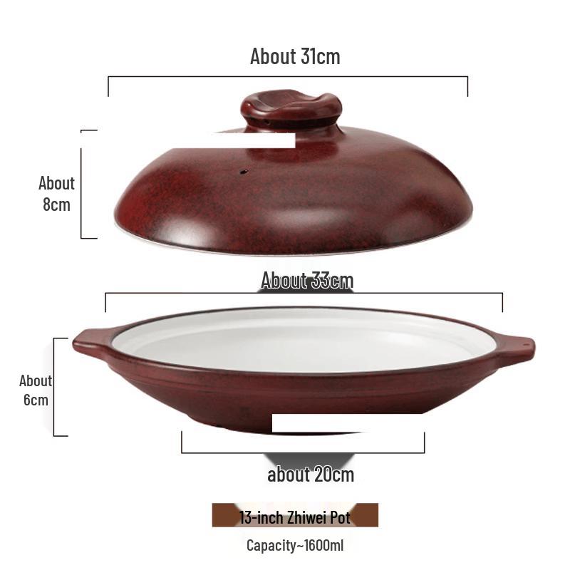 Wutuo Ceramic Gas Stove Stew Pot