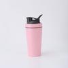 Edelstahl Protein Shaker Flasche 500ml 750ml Vakuumisoliert Fitnessbecher Mit Auslaufsicherem Deckel