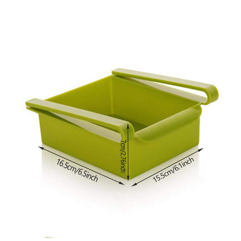 1pc-Refrigerator Storage Box Kitchen Accessories Space-saving Cans Finishing Four Case Organizer Creative Twitch Type Glove Box