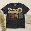 T-shirt 80ème Anniversaire Né En 1946 80 Ans 80 Cadeaux Cadeaux d'Anniversaire Pour Hommes