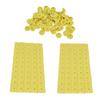 100Set Plastic Ear Tag Set Livestock Pig Cow Sheep Ear Labels Markers Accessory for Identification