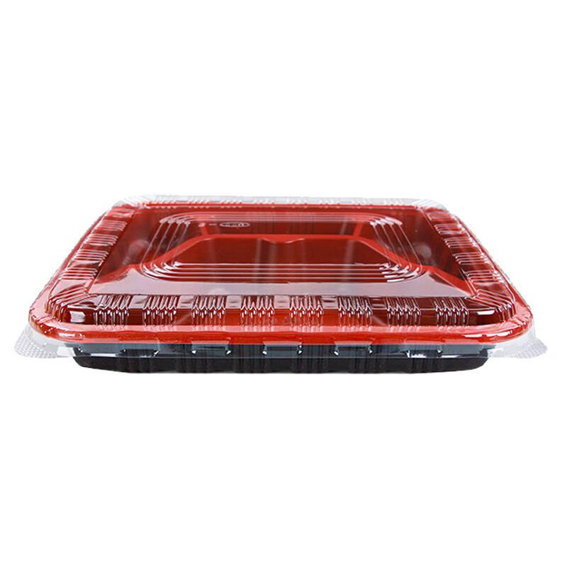 Disposable 4-Compartment Lunch Box