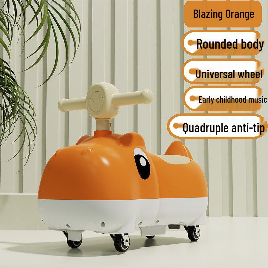 Многофункциональный детский электромобиль: Ходунки-каталка  Арахис , Лошадка-качалка и Детский самокат для возраста 1-3 лет