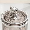Light Luxury Cotton Swab Cosmetic Pad Organizer Luxury Home Floss Holder Container