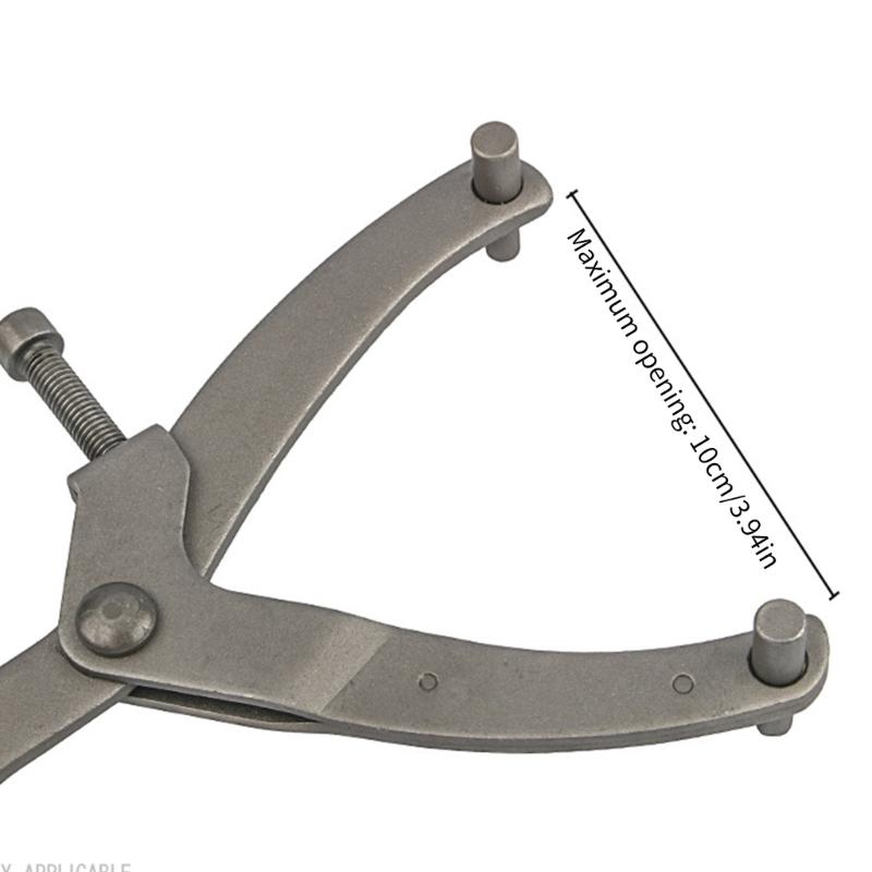 Verbesserter Y-Typ Schwungradhalter Schlüssel Einfach zu bedienender Motorrad Schwungradhalter Legierungswerkzeug für Motorrad Kupplungsreparatur