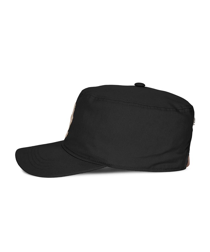 Bajal Chain Flow Vz Pillbox Cap Black