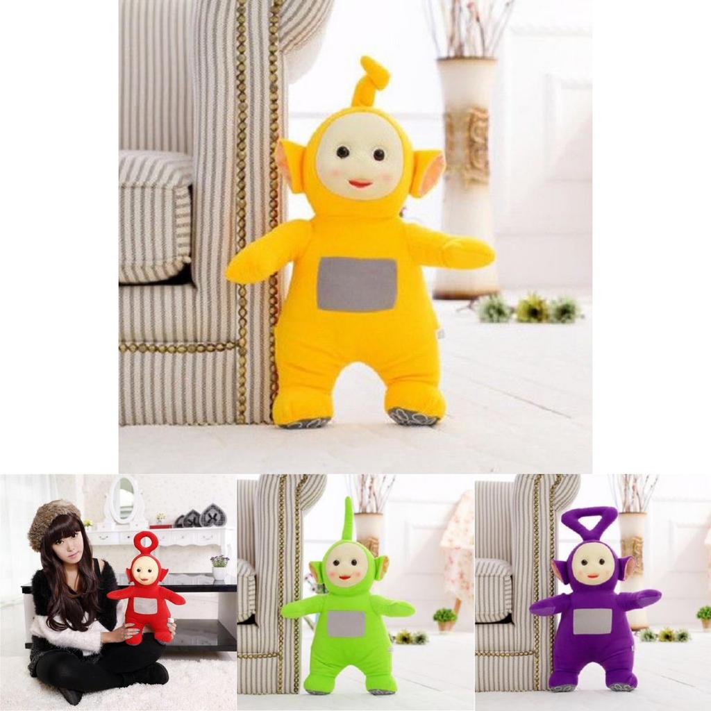 Große Teletubbies-Plüschpuppe, stehend, Stofftier, perfekt für die frühkindliche Bildung, Geschenkidee