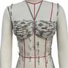 Women's Layered Beaded Tassels Halterneck Bra Crop Top Body Jewelry Chest Chain Camisole Bralette Nightlcub Party Outfit