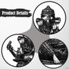 Lord Statue Figurine Art Decoration Buddha Sculpture Ornament for Tabletop Centerpiece Bookshelf
