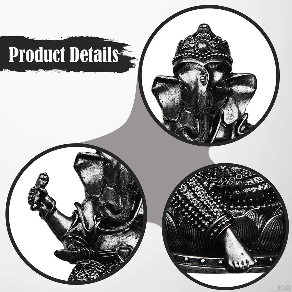 Lord Statue Figurine Art Decoration Buddha Sculpture Ornament for Tabletop Centerpiece Bookshelf