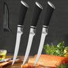 Stainless Steel Fillet Knife Professional Japanese Fish Knives for Meat Cleaver Poultry Cutting with Non-Slip Boning Knife