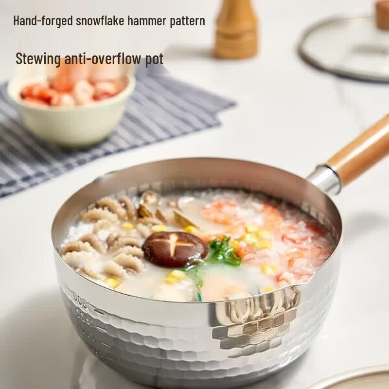 COOKER KING NG22XP Japanese Stainless Steel Milk Pot Set
