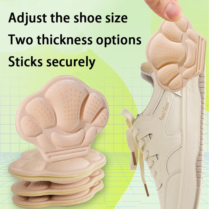2Pcs/6Pcs New Heel Pads for Sneakers Heel Pads To Prevent Blisters and Heel Slippage Shrinking Shoes Half Insoles
