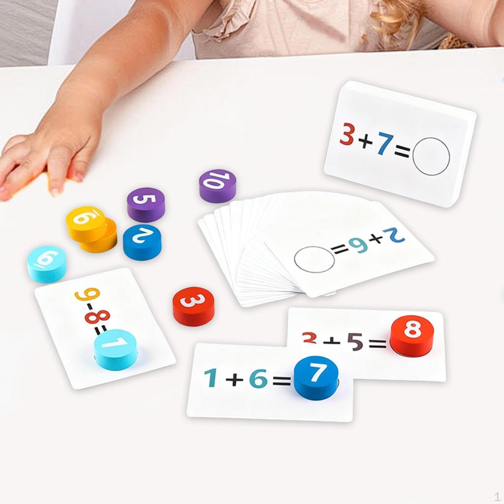 Math Manipulatives Preschool Toys Early Education Addition and Subtraction for Kids Birthdays