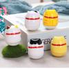 Ceramic Maneki Neko Home Decor Cartoon Japanese Lucky Cat Tumbler Feng Shui Ceramic Fortune Cat Statue Room Decor Accessories